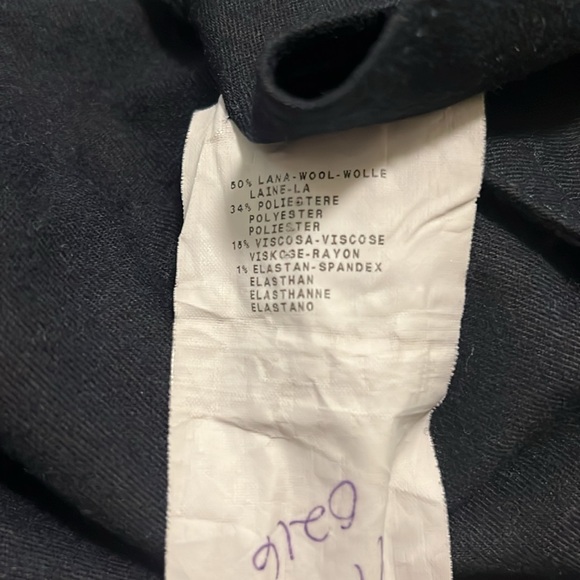 ARMANI COLLEZIONI FAUX WRAP PLEATED SKIRT - Picture 4 of 4